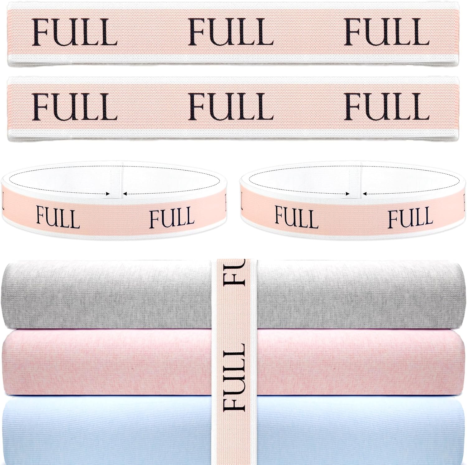 Kelofty Bed Sheet Organizers Storage Bands 2Pcs 1