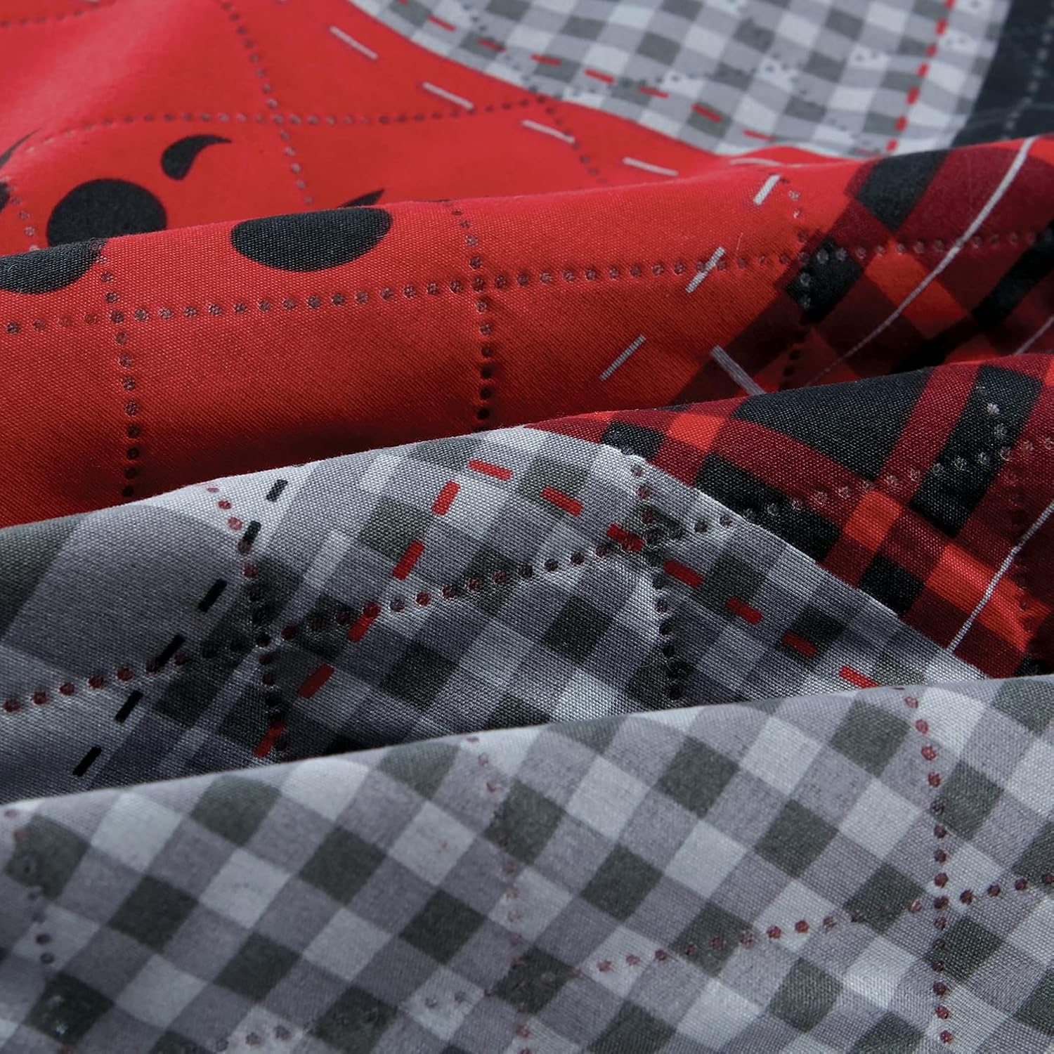 MINCHI King Size Bear Quilt Set with Pillowshams
