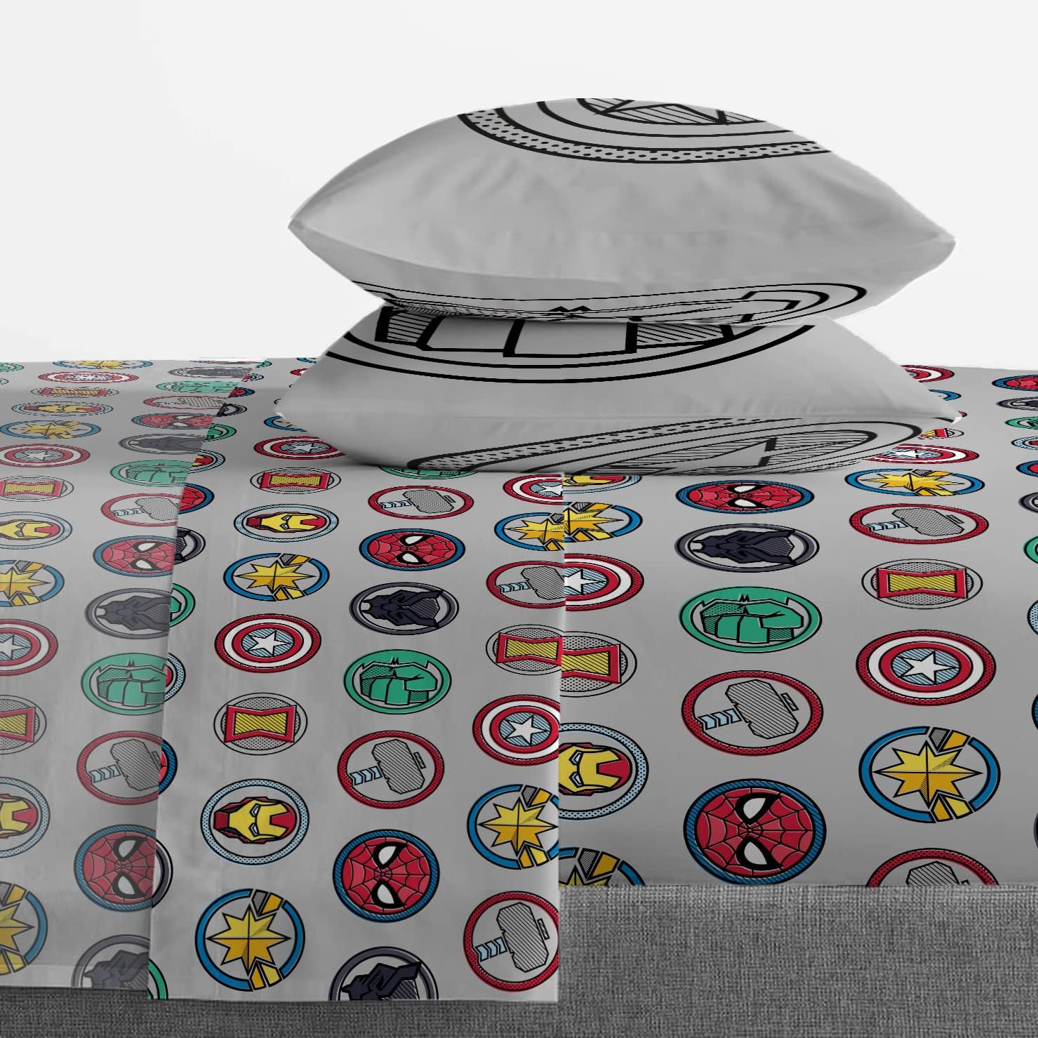 Jay Franco Marvel Avengers 7-Piece Queen Bed Set