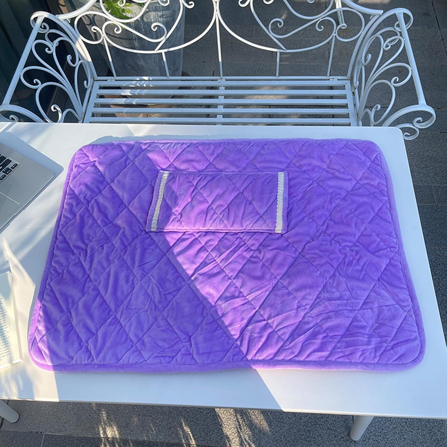 Cordless Heated Blanket for Nap and Travel Comfort