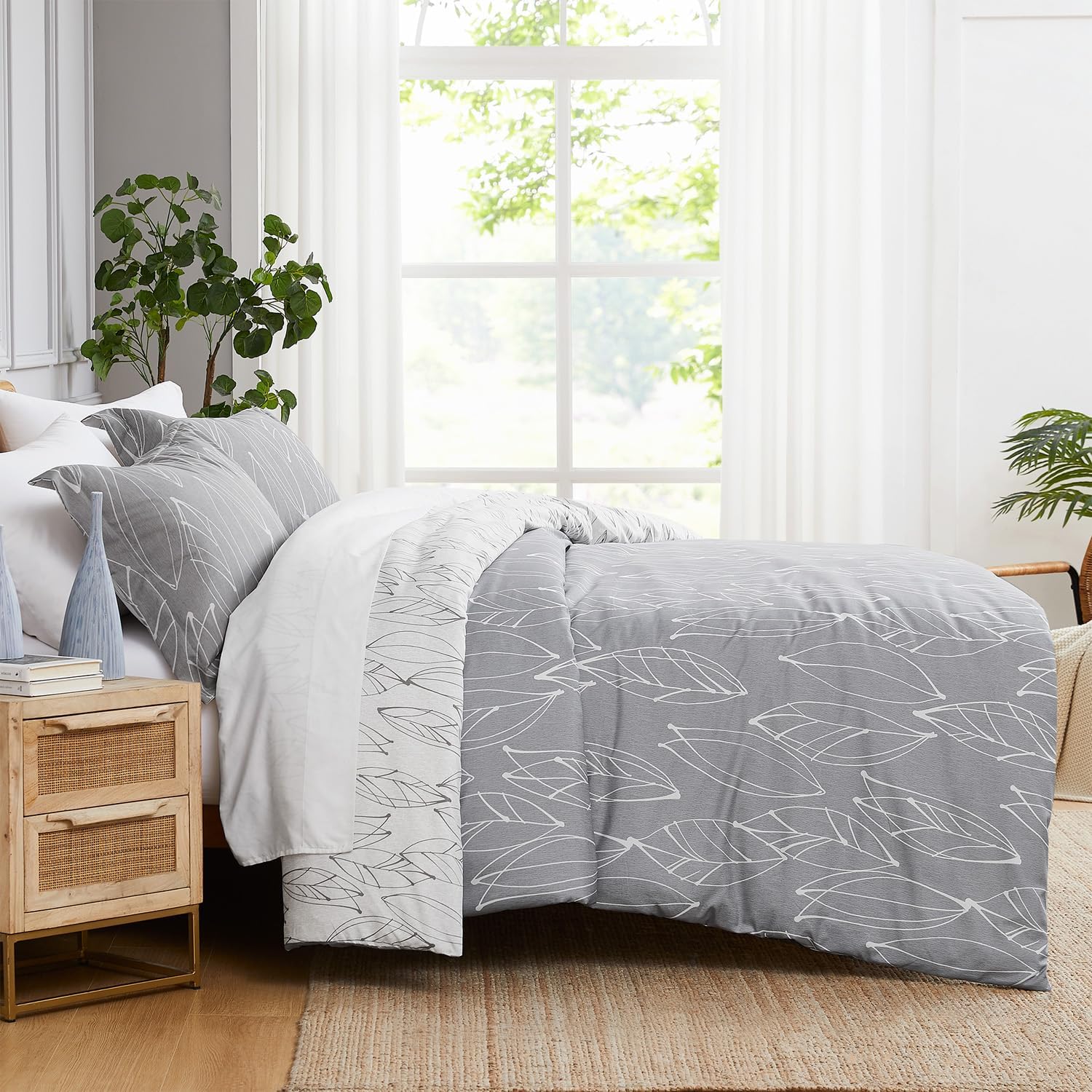 Southshore Fine Living King Down Alternative Comforter Set - Grey