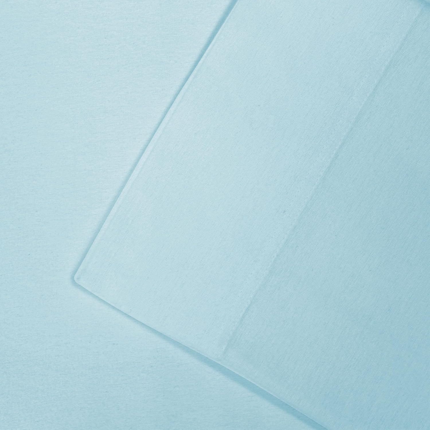 Superior Flannel Sheet Set Twin XL Light Blue