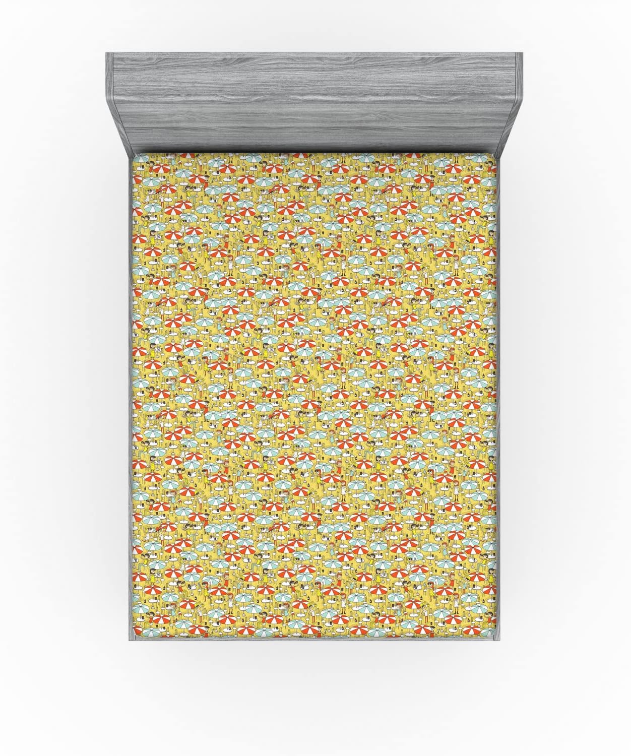 Ambesonne California King Microfiber Sheet Set