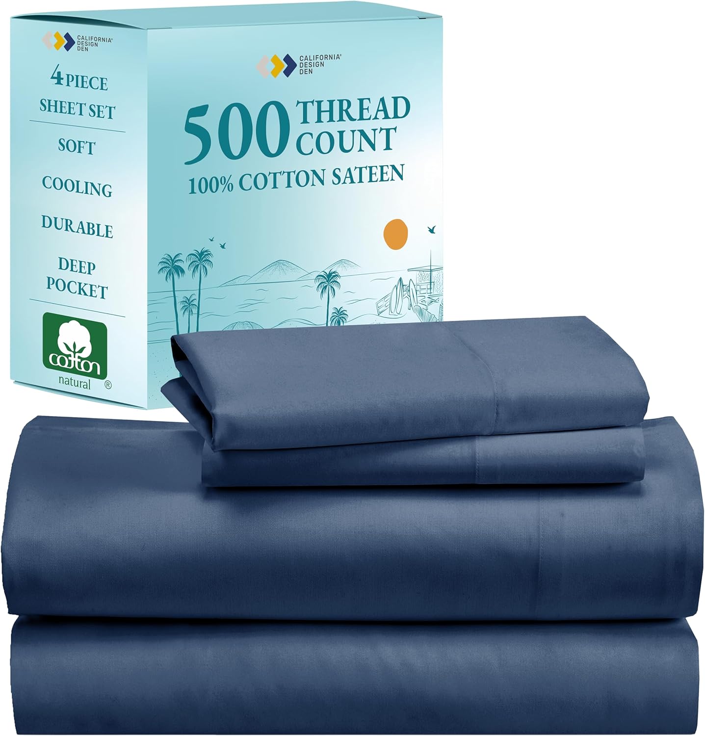 California Design Den Full Bed Sheets Set