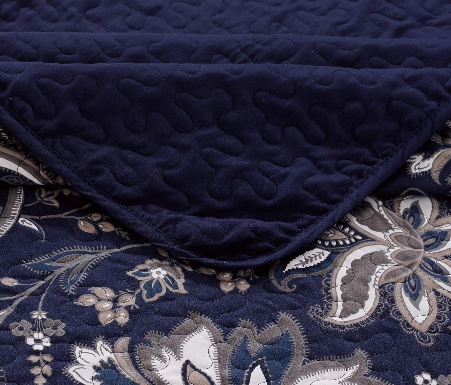 Luxury Home 3 Piece Reversible Quilt Set