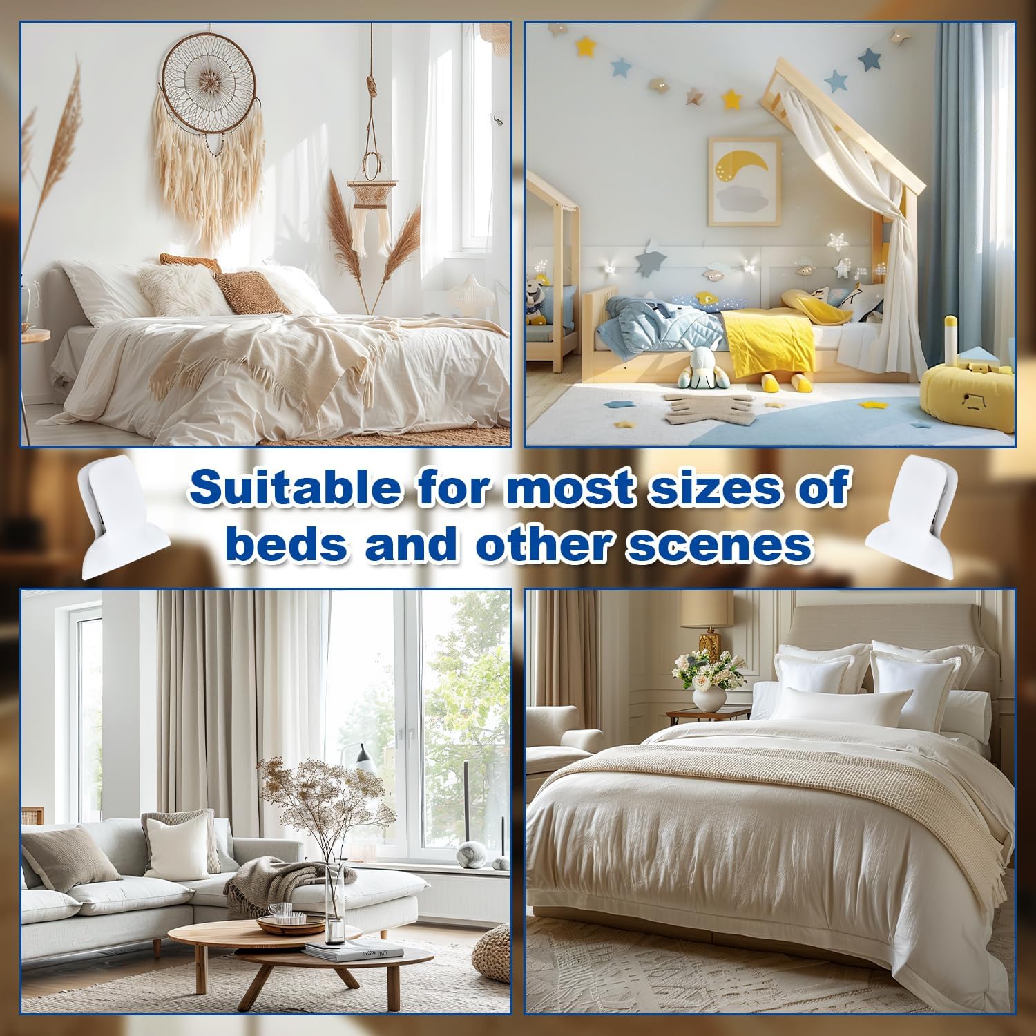10pcs Duvet Clips for Comforter Security