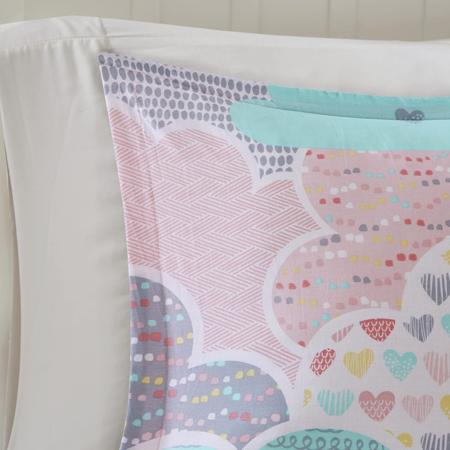Urban Habitat Kids Comforter Set Unicorn Print Cloud Pink