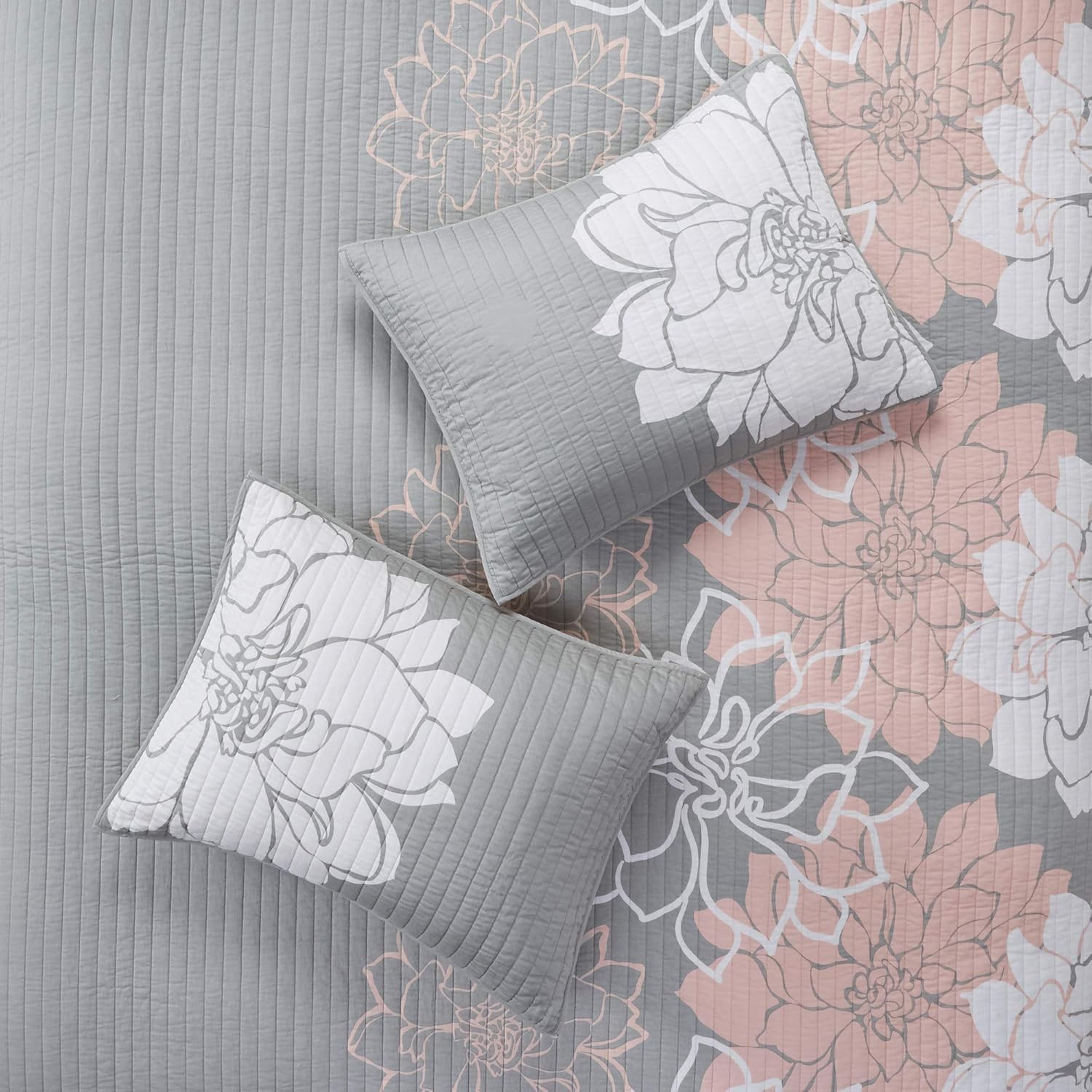 Madison Park Lola 6 Piece Cotton Quilt Set