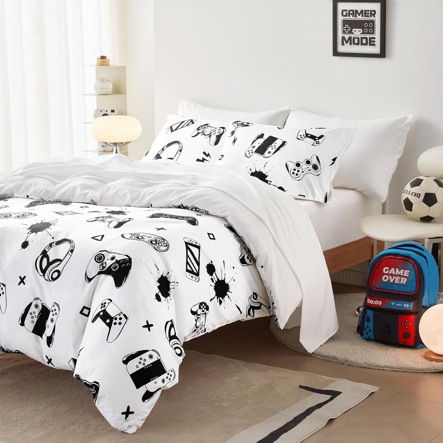 Wake In Cloud Gamer Comforter Set Twin XL