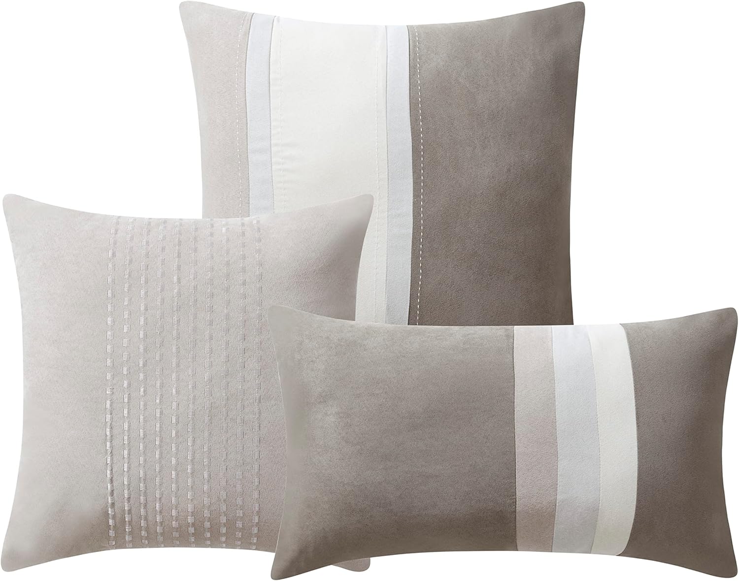 Sweet Home Collection King Comforter Set with Shams Pillows and Bed Skirt
