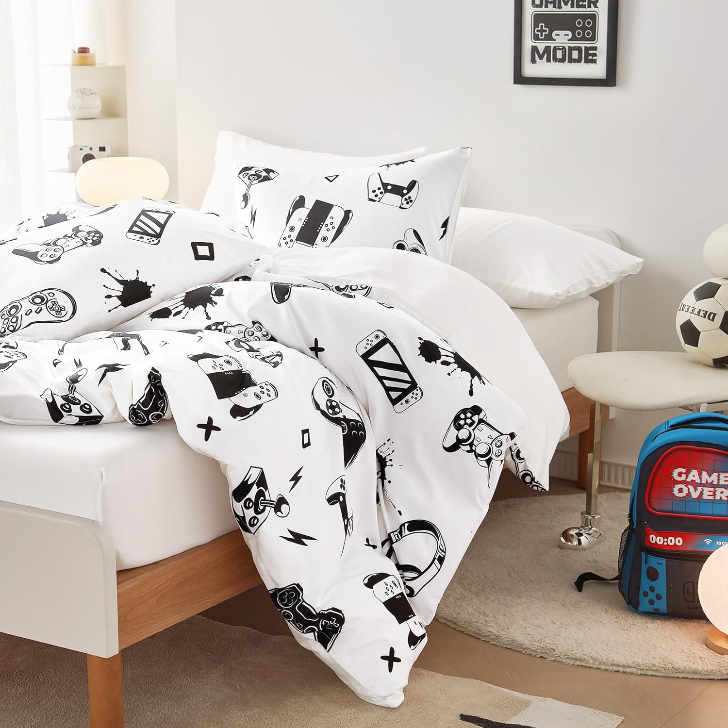 Wake In Cloud Gamer Comforter Set Twin XL