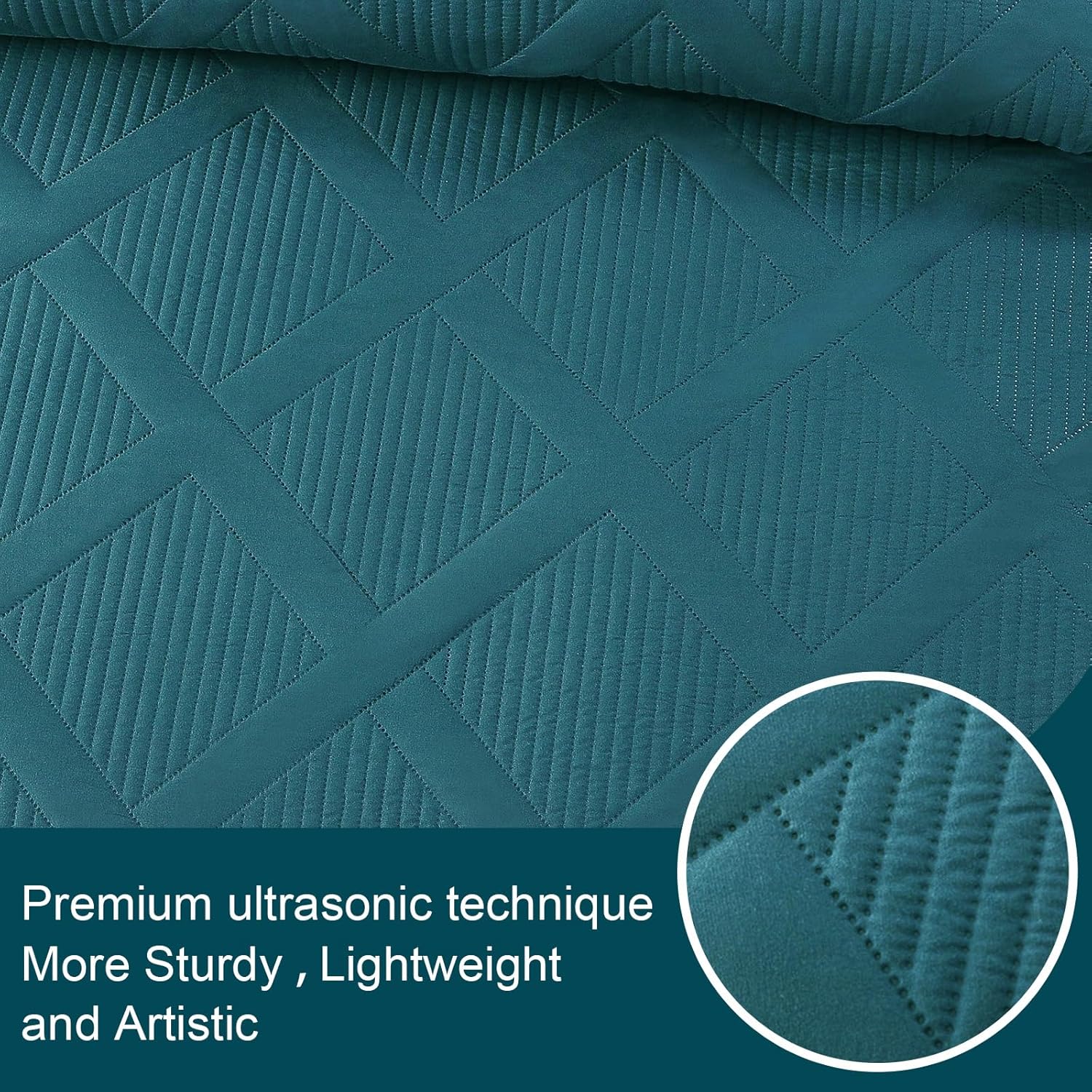 Exclusivo Mezcla Quilt Set Full Queen