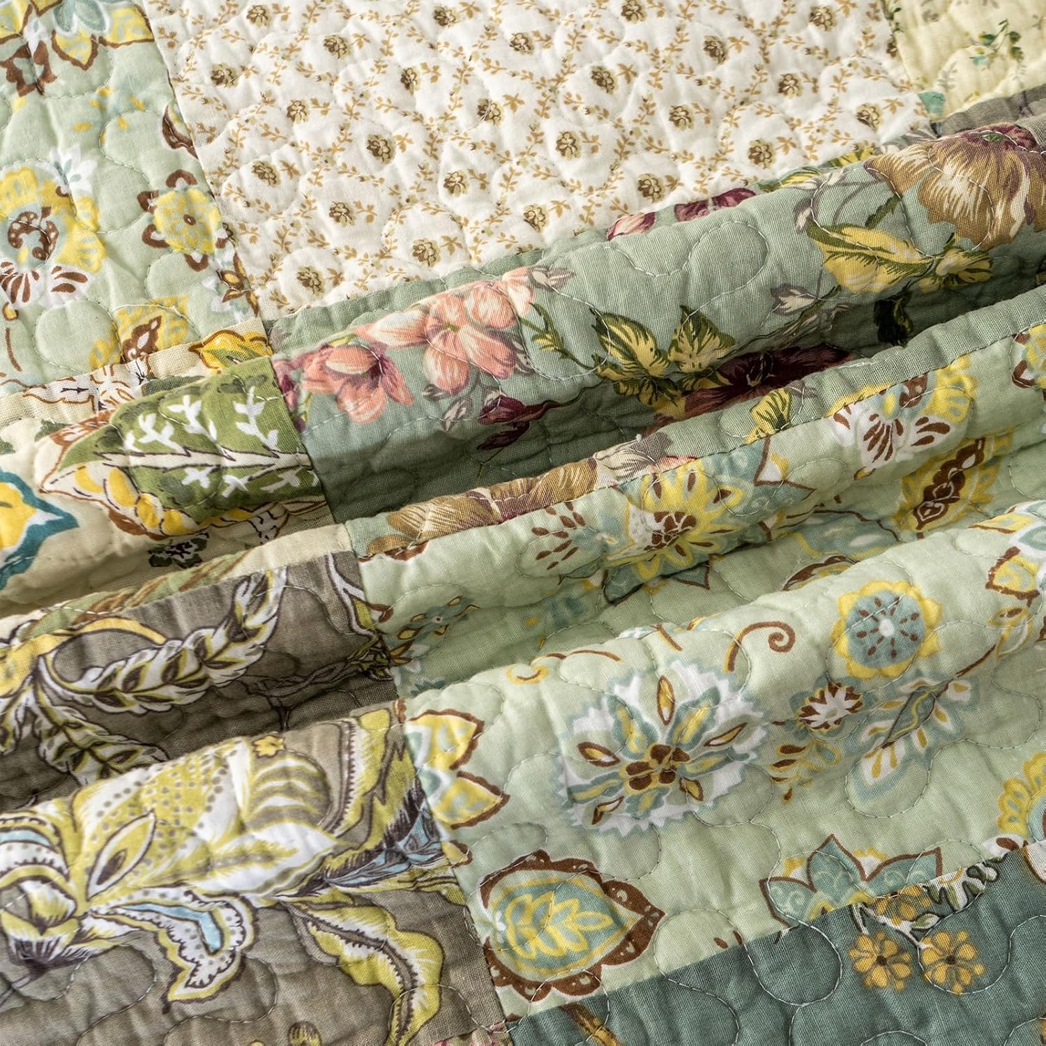 YAYIDAY Oversized King Bedspread Quilt Set 100 Cotton