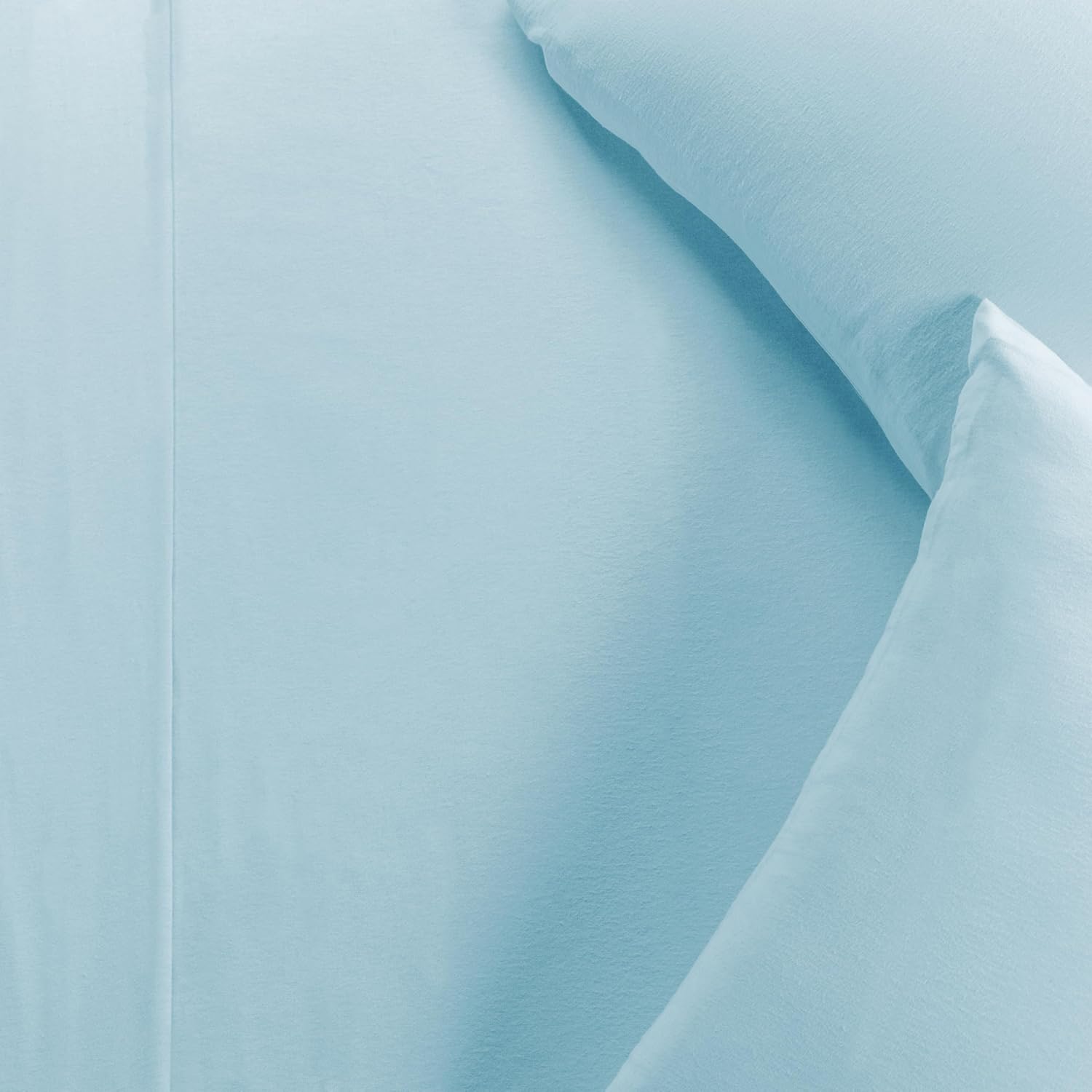 Superior Flannel Sheet Set Twin XL Light Blue