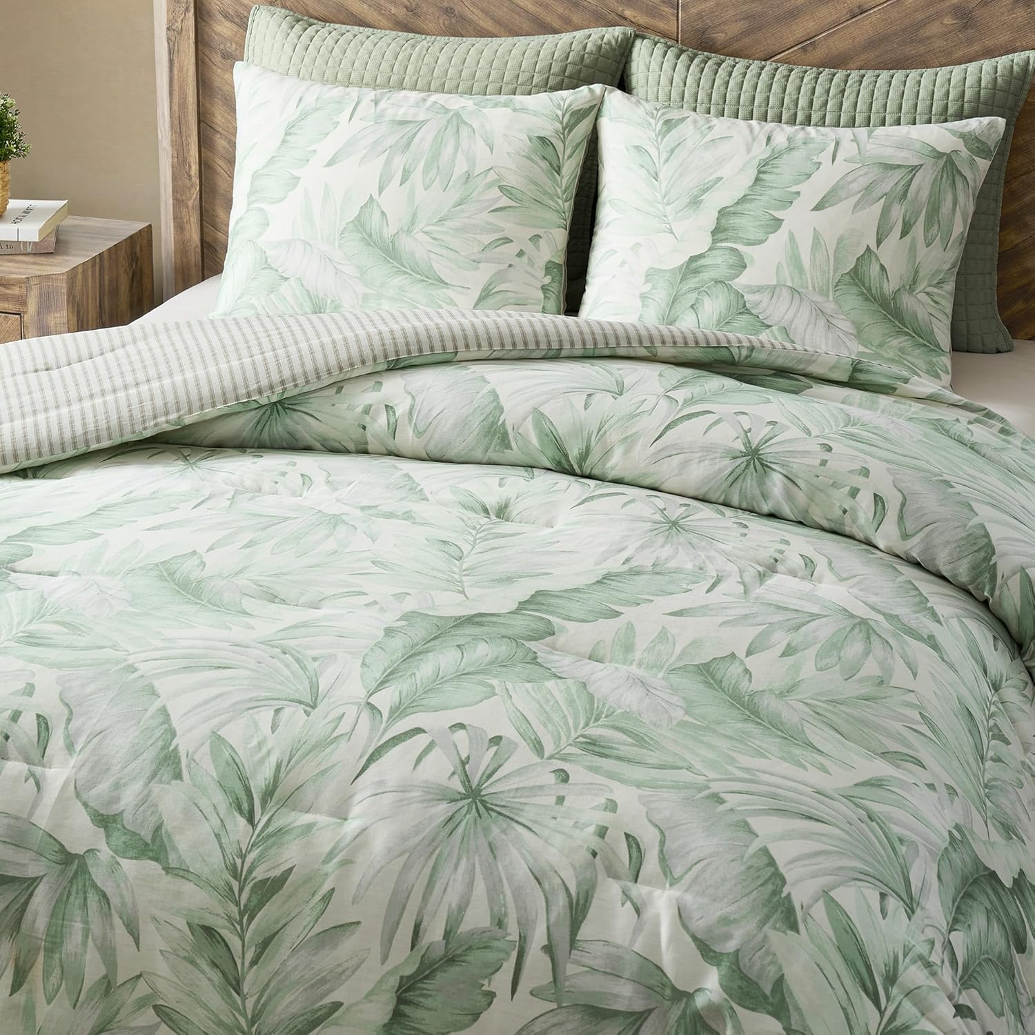 Wonderful 210T Cotton Sateen Comforter Set Queen 3 Pieces