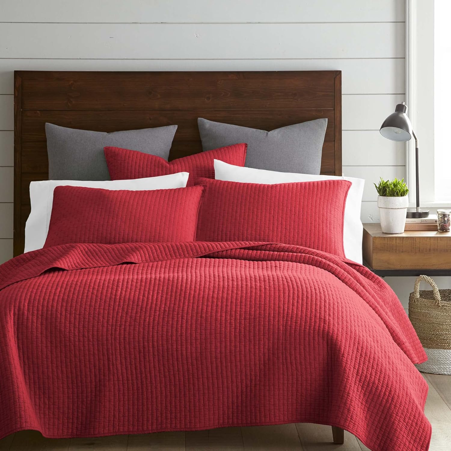 Levtex Home Cross Stitch Quilt Set - 100 Cotton 1