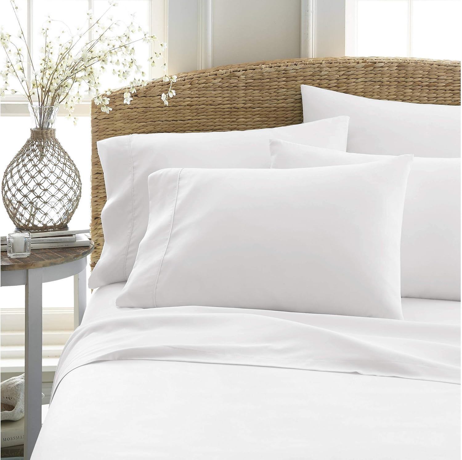 PLUSHY COMFORT Twin XL Sheet Set 100 Cotton
