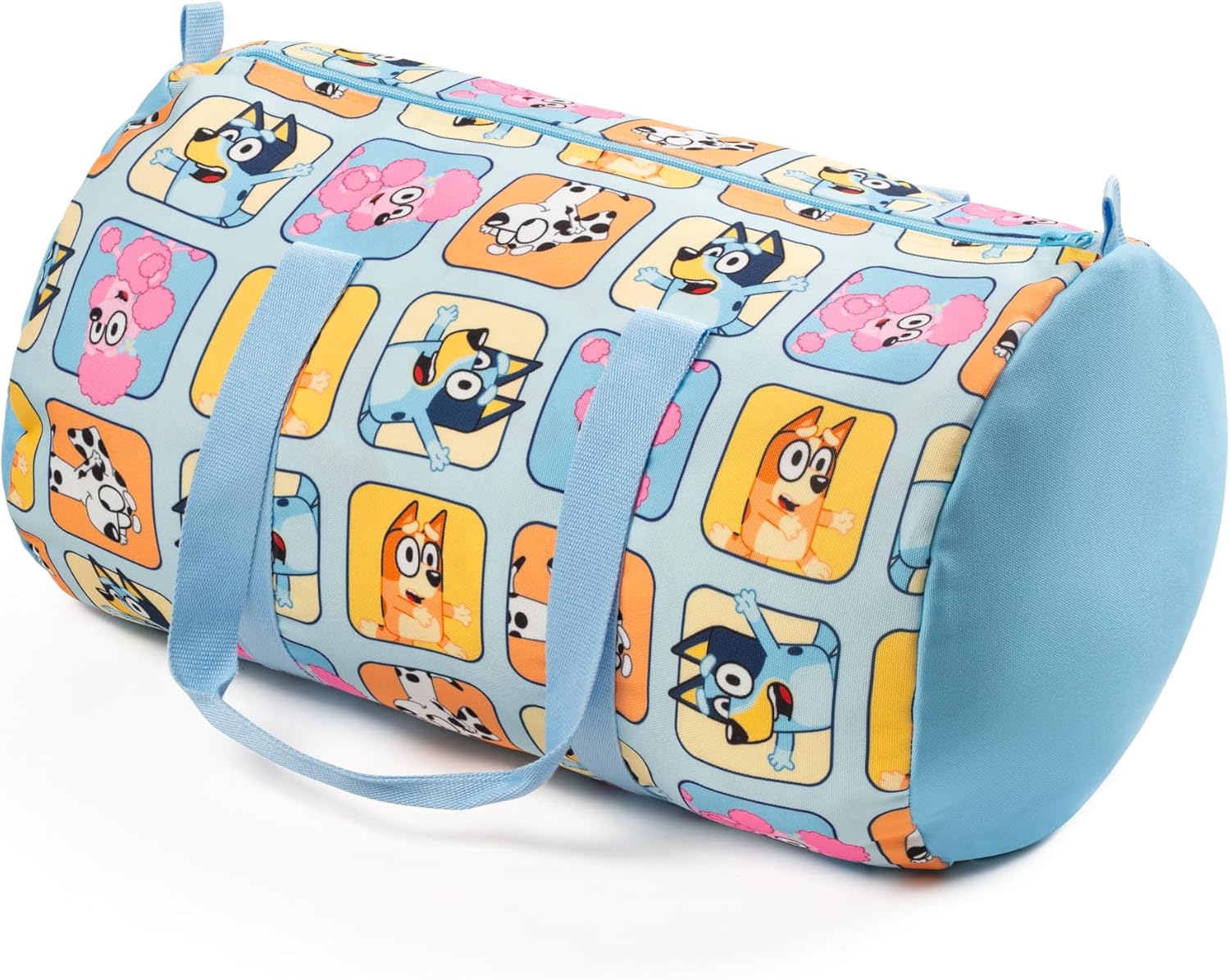 Jay Franco Bluey Comforter Set - 4 Piece Kids Bedding with Duffle Bag