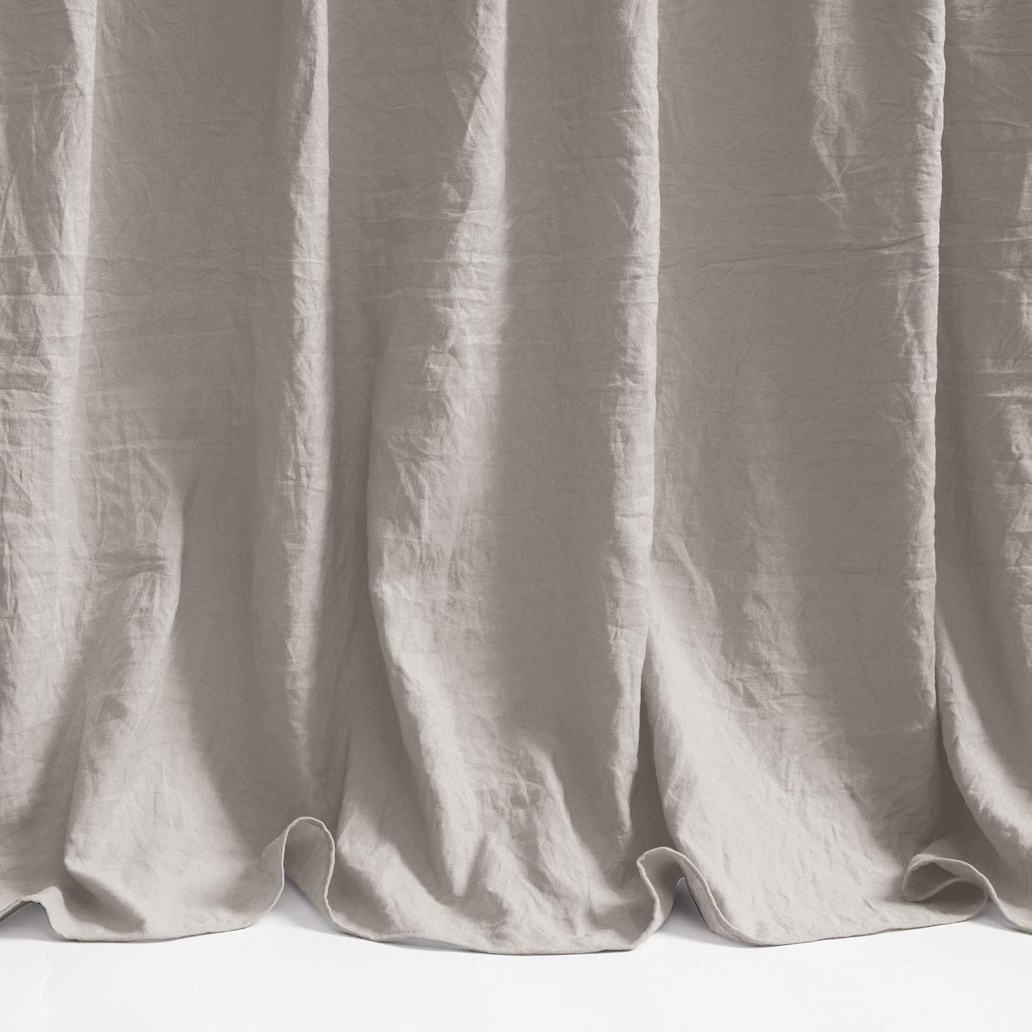 Lush Decor Ruffle Skirt Bedspread Set - 3-Piece King Grey