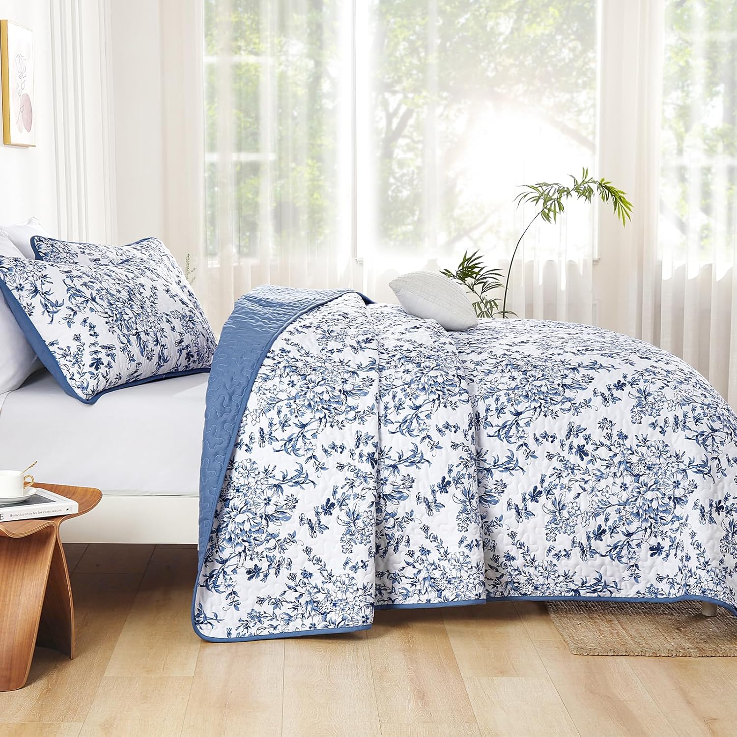 WONGS BEDDING Queen Size Quilt Set
