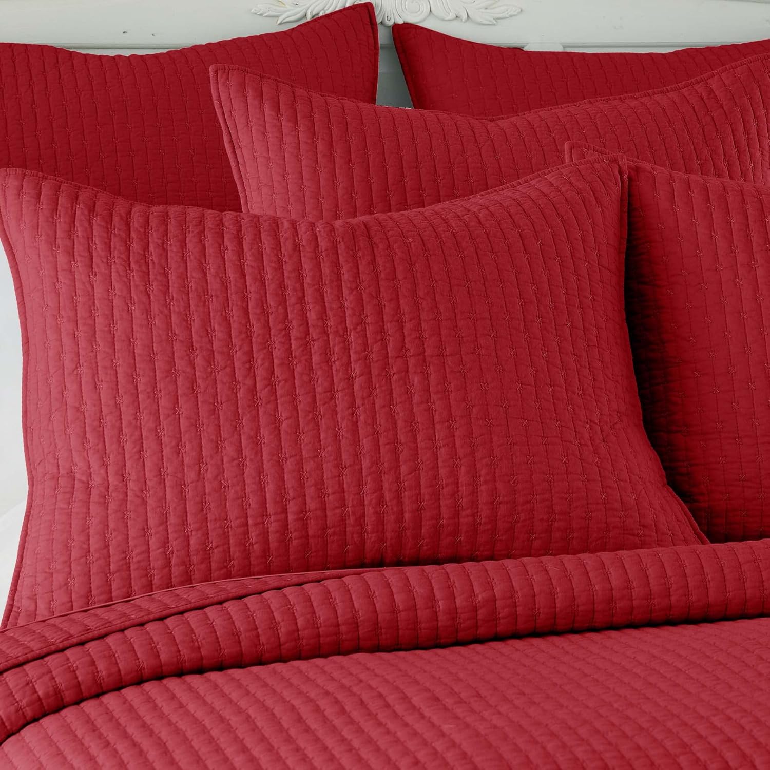Levtex Home Cross Stitch Quilt Set - 100 Cotton 1
