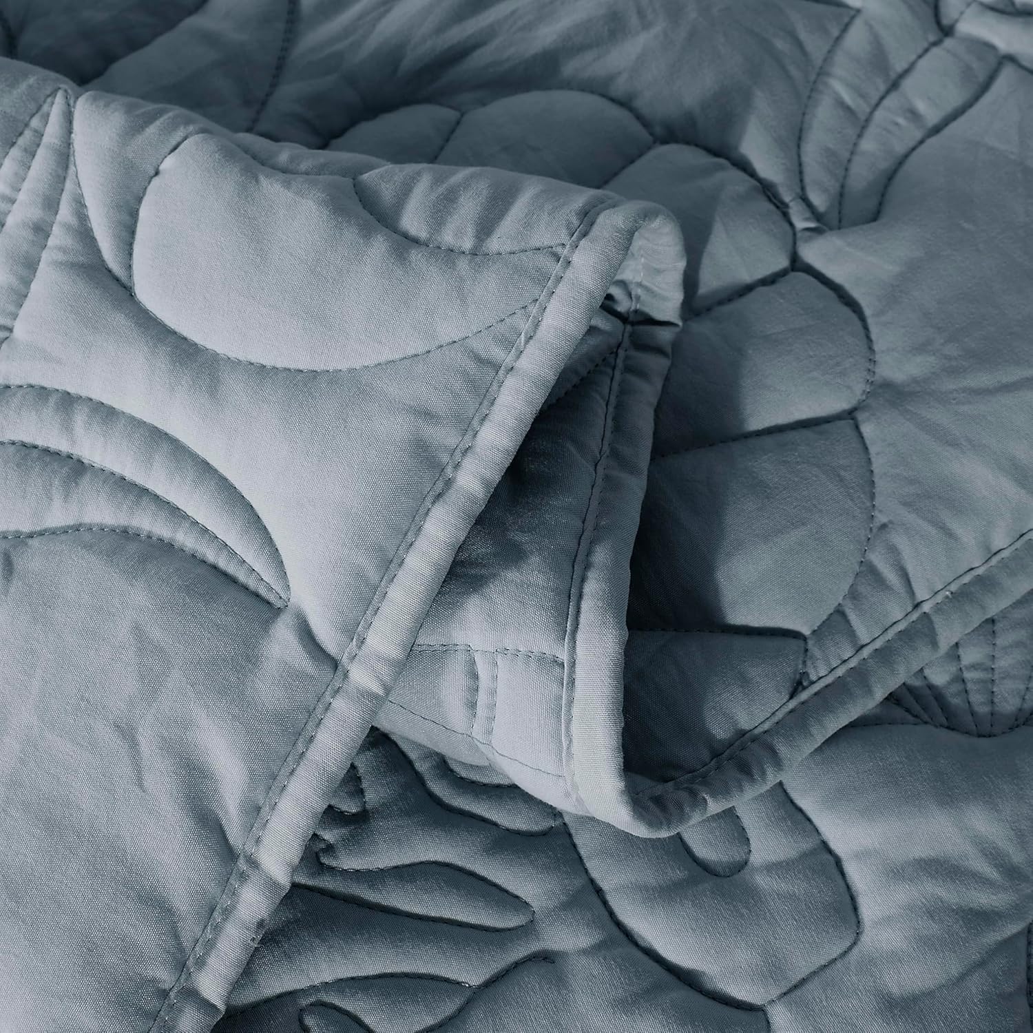 WDCOZY Coastal Beach King Quilt Set