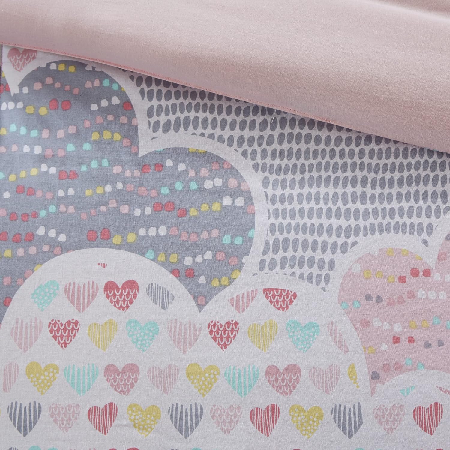 Urban Habitat Kids Comforter Set Unicorn Print Cloud Pink