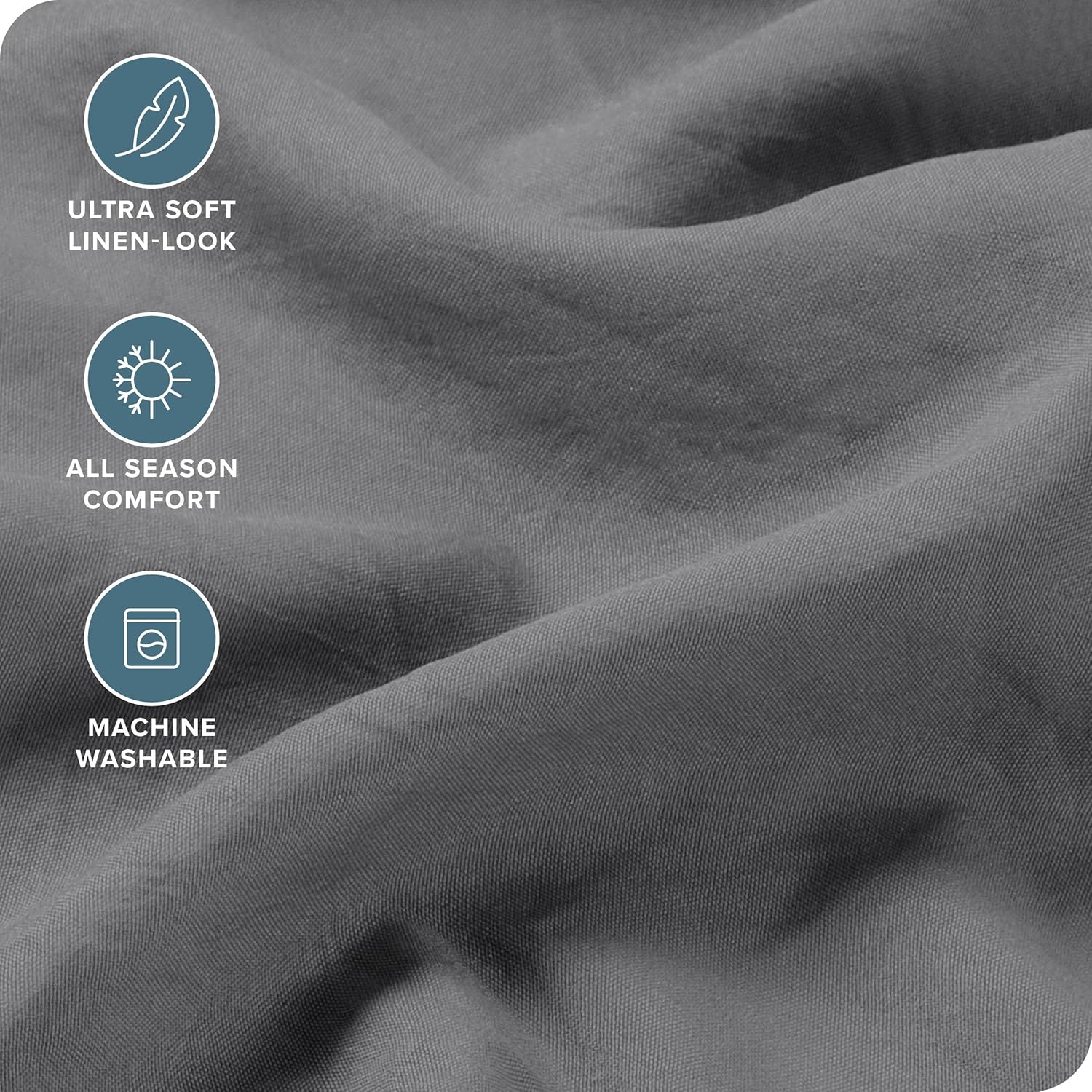 Bare Home Twin XL Sheet Set - Ultra-Soft Microfiber with Deep Pockets