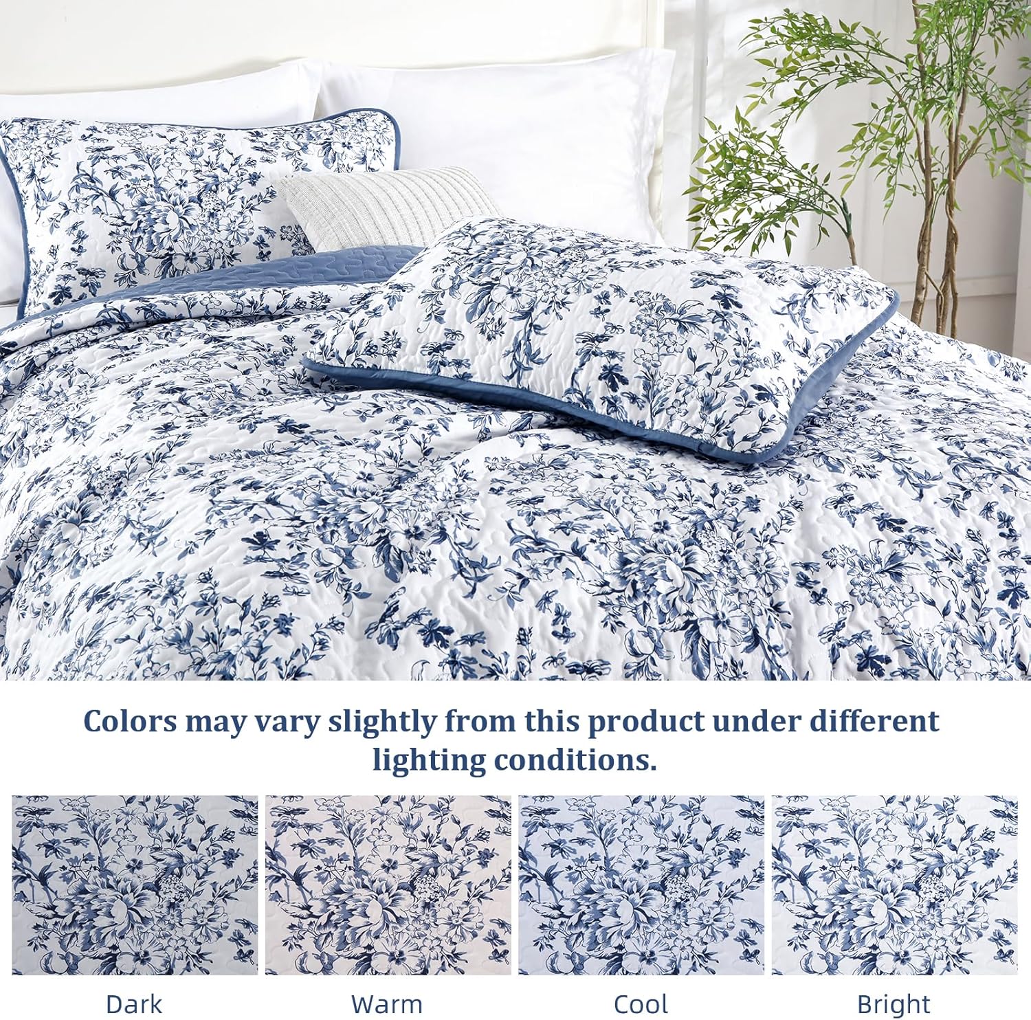 WONGS BEDDING Queen Size Quilt Set