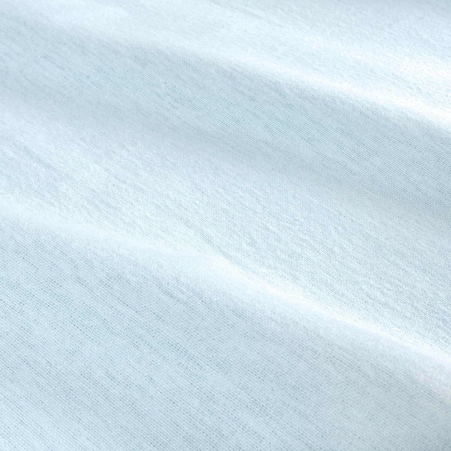 Superior Flannel Sheet Set Twin XL Light Blue