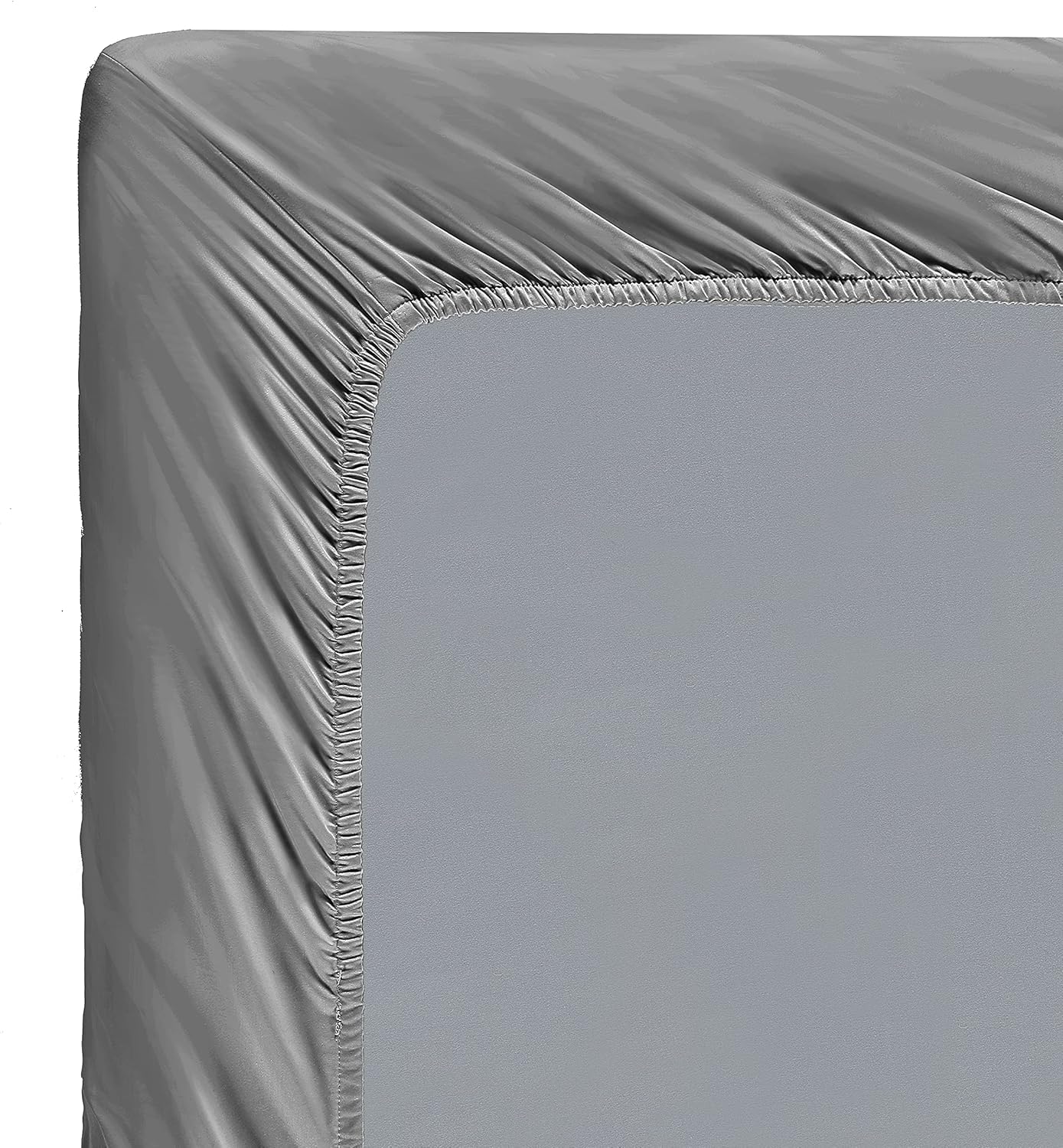 ELINEN 100 Supima Cotton Queen Sheet Set 4 pcs - Grey