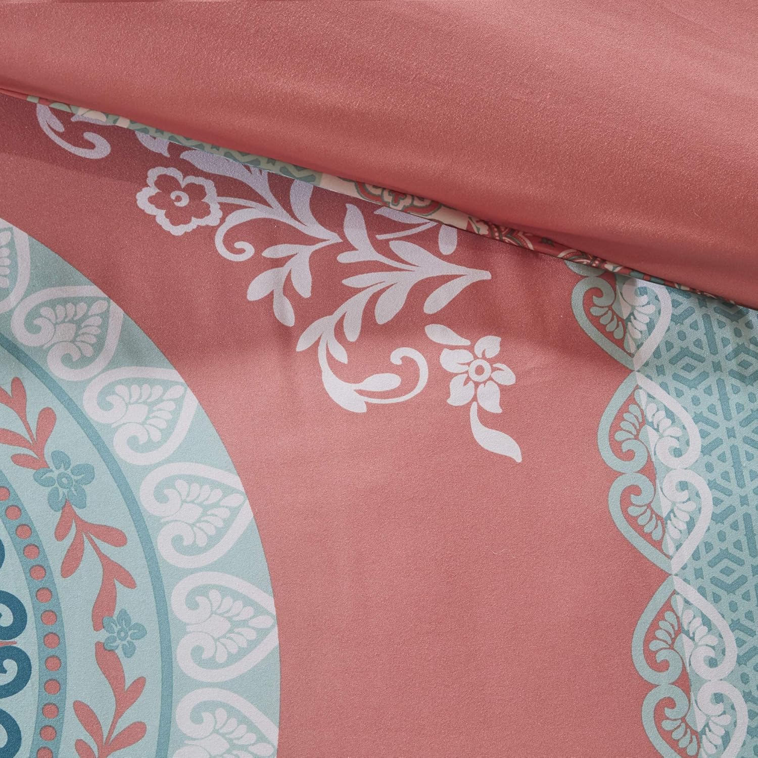 Intelligent Design Coral Comforter Set 7 Piece