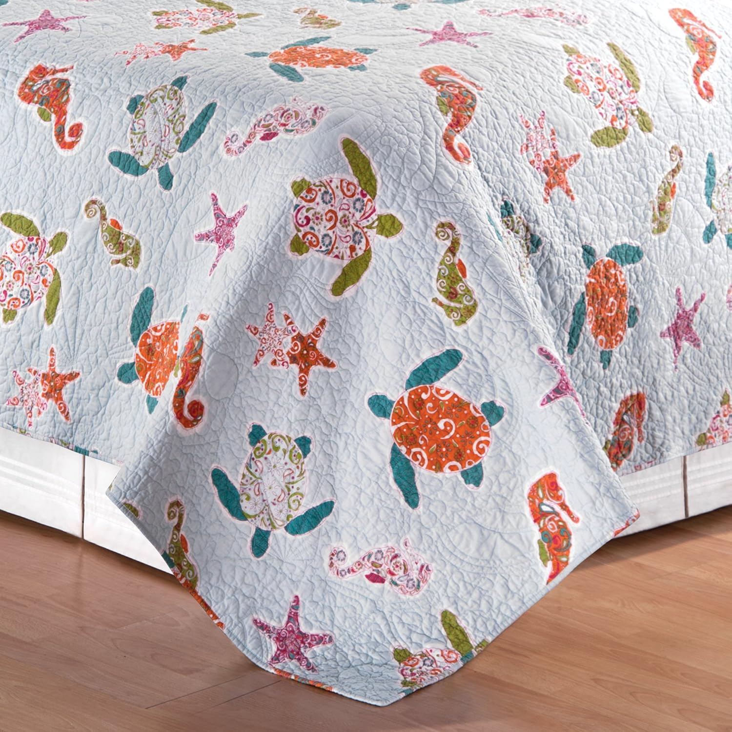 CF Home St Kitts King 3 Piece Quilt Set