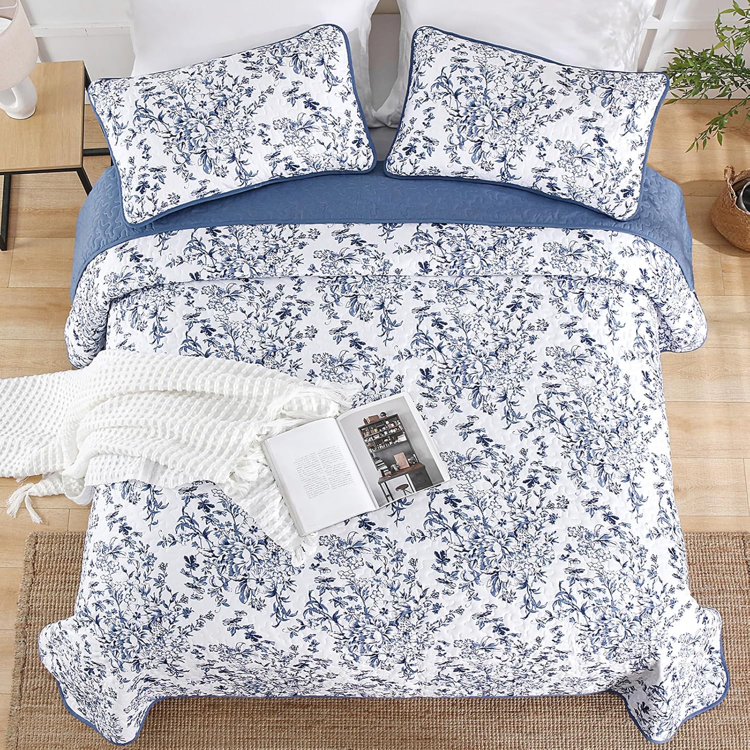 WONGS BEDDING Queen Size Quilt Set