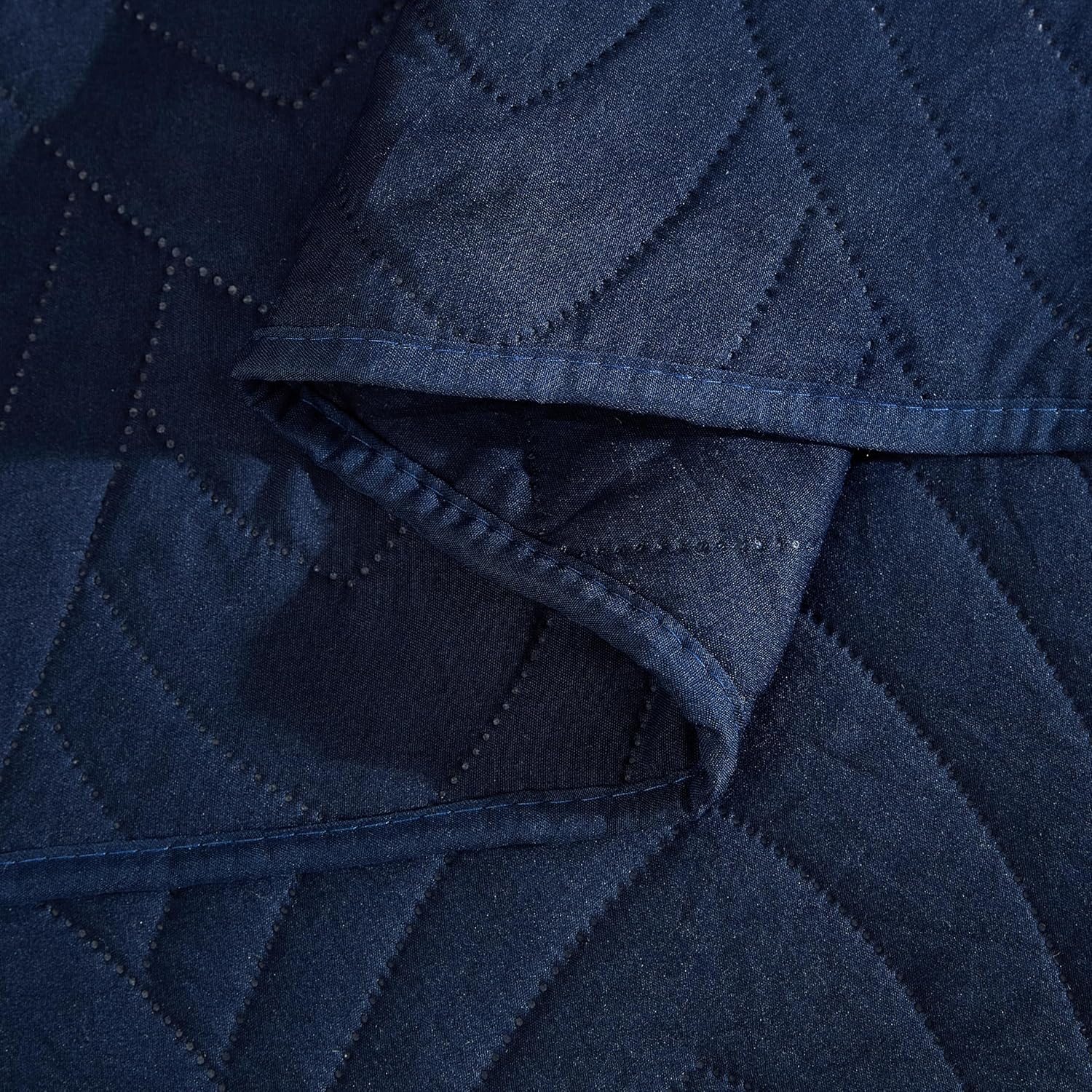 HLCME Weston - 3 Piece Quilt Set Navy Blue
