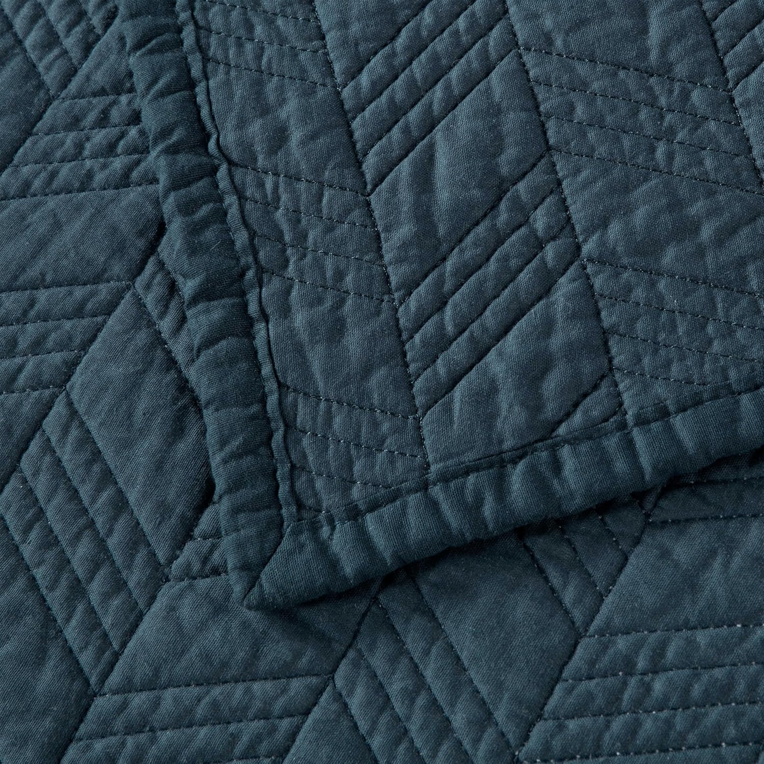 Chezmoi Collection Roswell 3-Piece Cotton Quilt Set King Size